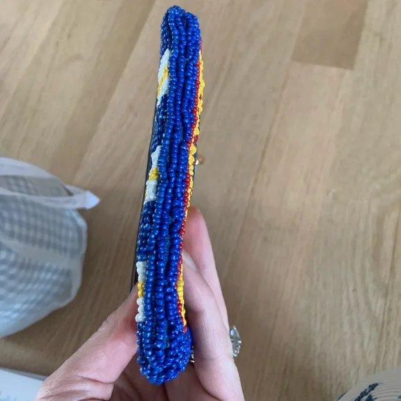 Viral TikTok Sardines Beaded Pouch Keychain Bag - Picture 4 of 5